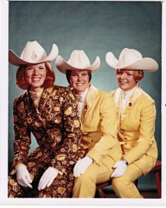 Stampede Queen Diane Leech and the Princesses in 1968 - outfits by Elfriede